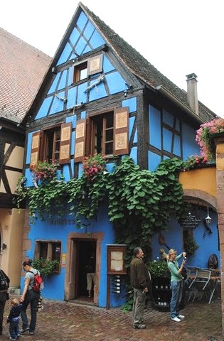 Maison bleue de Riquewihr