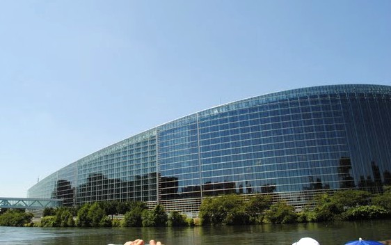 Le parlement Europen de Strasbourg