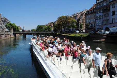 Visite de Strasbourg en bateau mouche