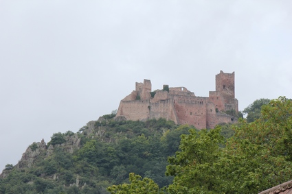 Ribeauvill: le chateau de Ribeaupierre
