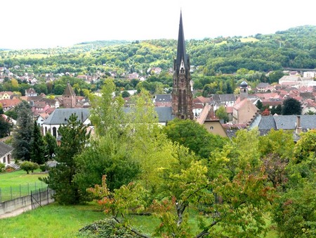Mutzig, un village  l'entre de la valle de la Bruche - Gites Alsace