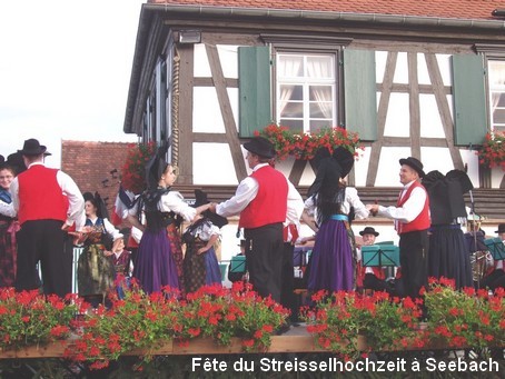 Fte du Streisselhochzeit  Seebach - Photo Gite en Alsace