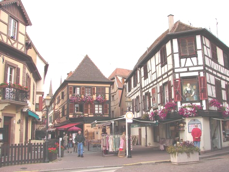 Chapeau en Paille avec Villages d'Alsace à Obernai