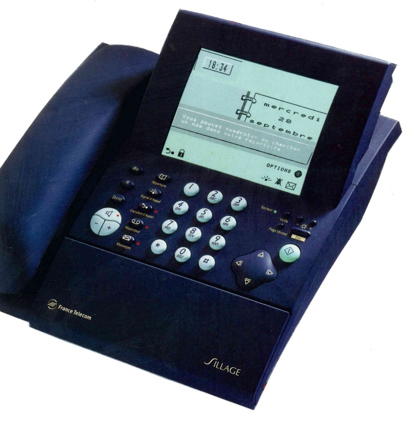 Le Minitel Sillage 1000 ALCATEL