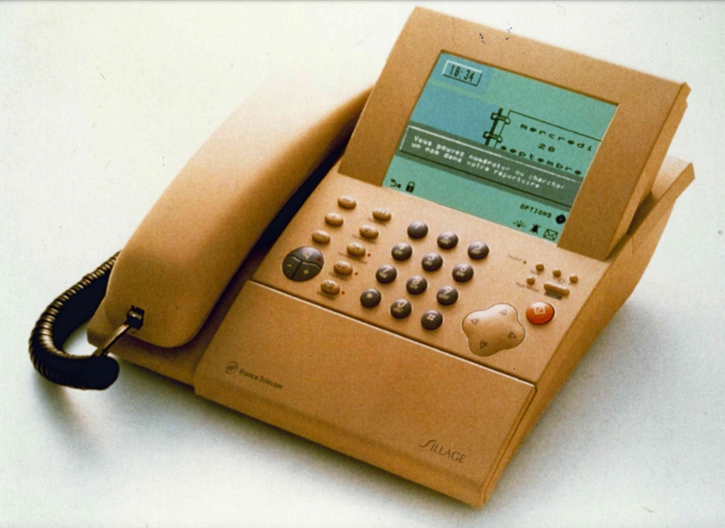 Le Minitel Sillage 2000 ALCATEL